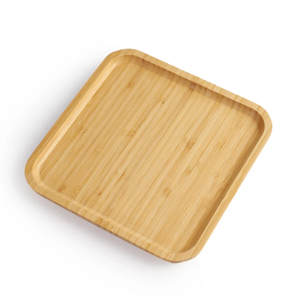 Square Bamboo Serving Tray