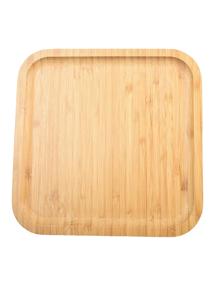 Square Bamboo Serving Tray