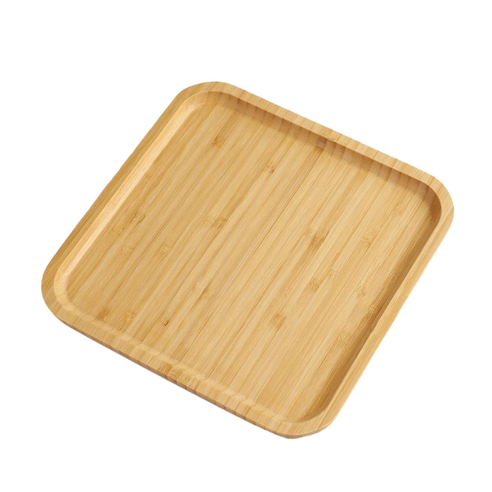 Square Bamboo Serving Tray