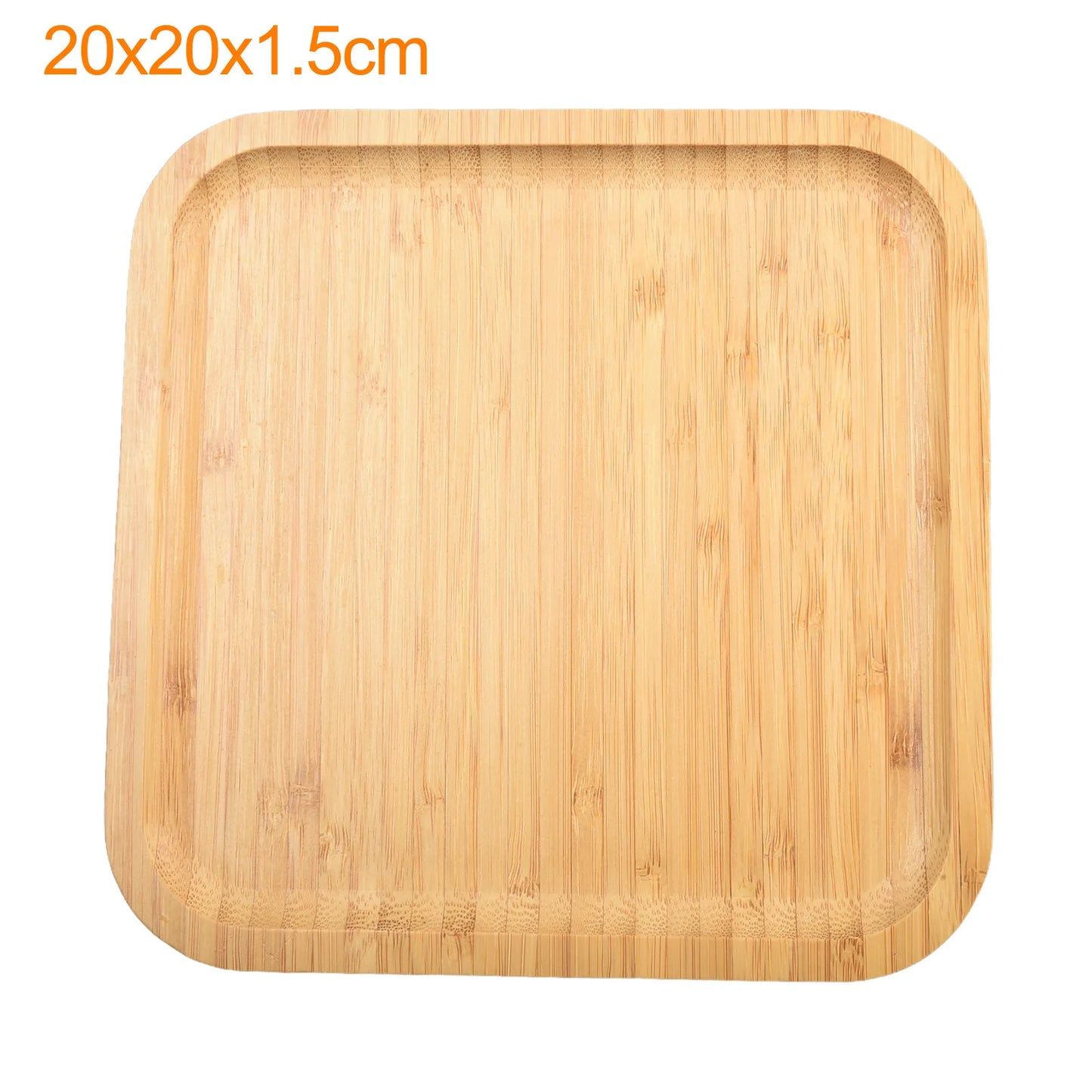 Square Bamboo Serving Tray