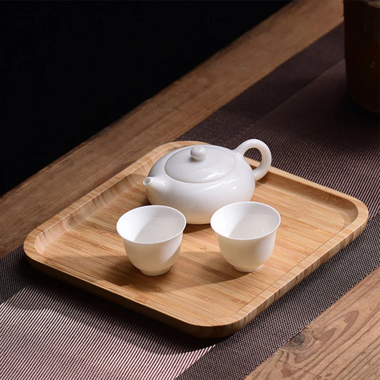 Square Bamboo Serving Tray