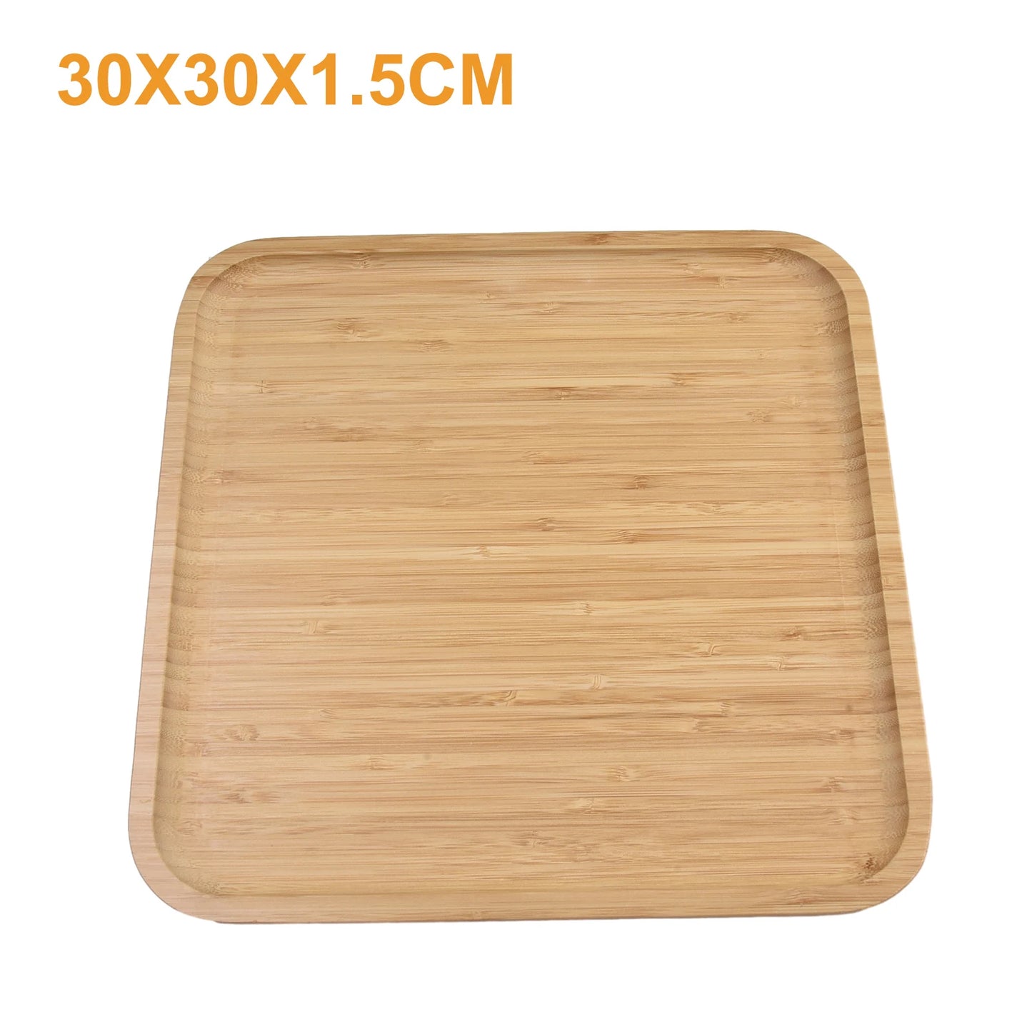 Square Bamboo Serving Tray