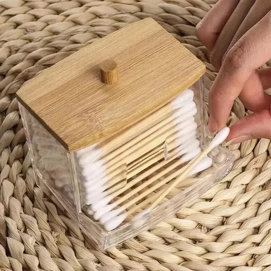 Transparent Square Bamboo Cover
